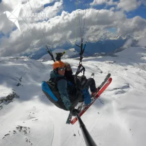 Parapente Alpe d'Huez - VOL ALTITUDE hiver